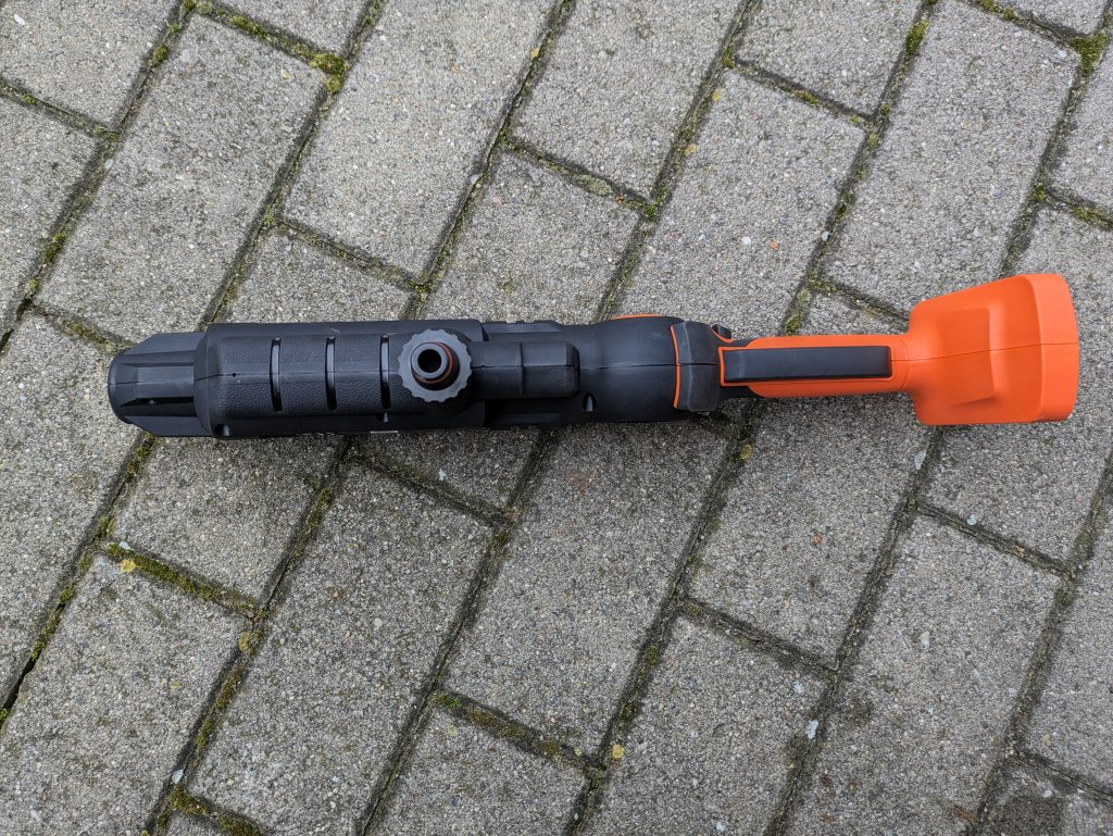 Yard Force LW C02 AquaJet Akku-Hochdruckreiniger von unten