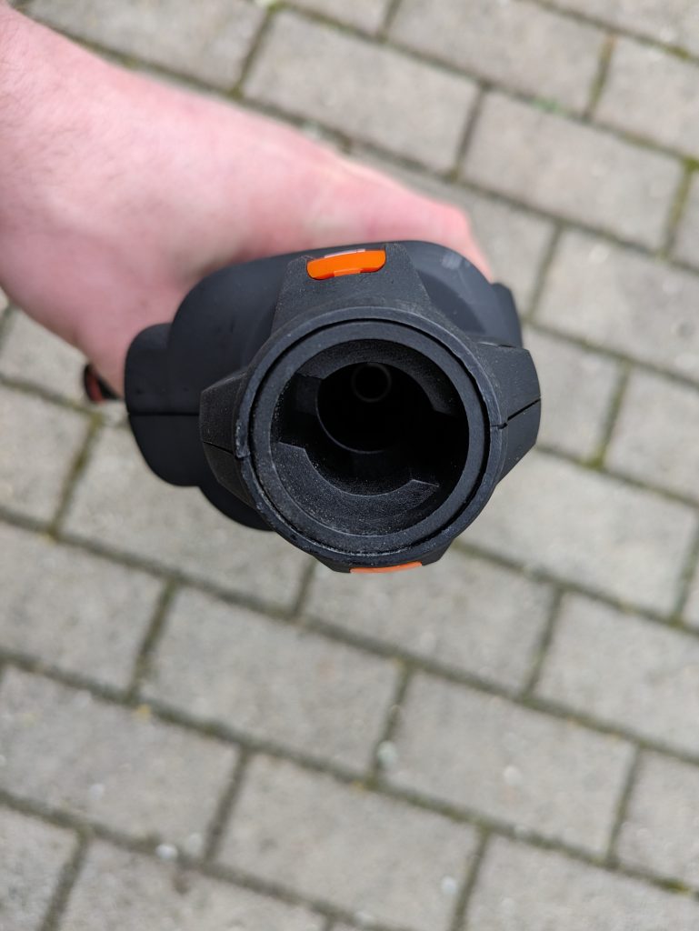 Yard Force LW C02 AquaJet Akku-Hochdruckreiniger von vorne