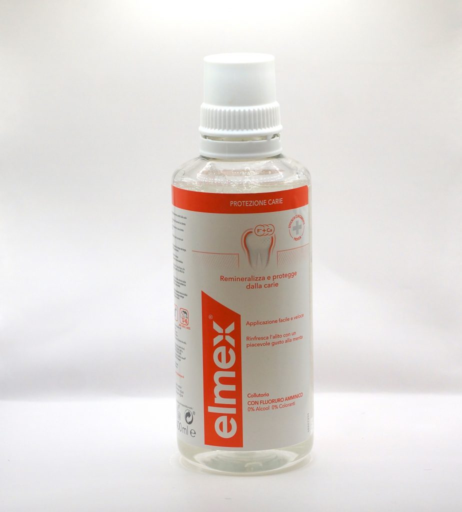 elmex Kariesschutz Flasche Vorderseite