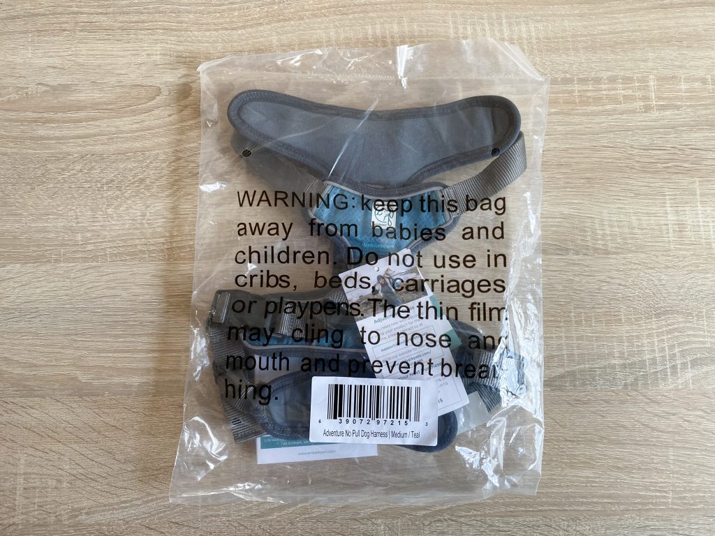 Embark No-Pull Hundegeschirr Verpackung