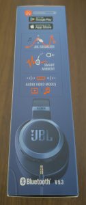 JBL LIVE770NC Bluetooth-Kopfhörer Karton Seite