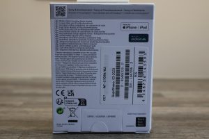 Sony WF-C700N Bluetooth-Kopfhörer Karton hinten