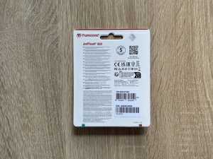 Transcend JetFlash 920 USB-Stick Verpackung Rückseite