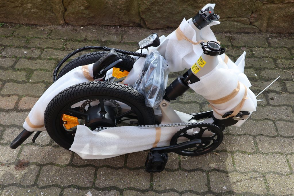 Sachsenrad F12 E-Bike ausgepackt