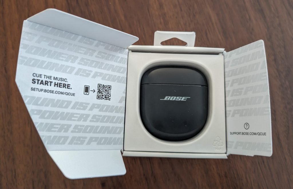 Bose QuietComfort Ultra EarBuds Bluetooth-Kopfhörer Unboxing
