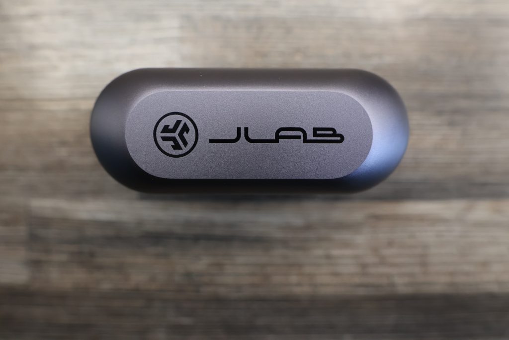 Jlab Epic Lab Edition Bluetooth-Kopfhörer Lasecase von oben