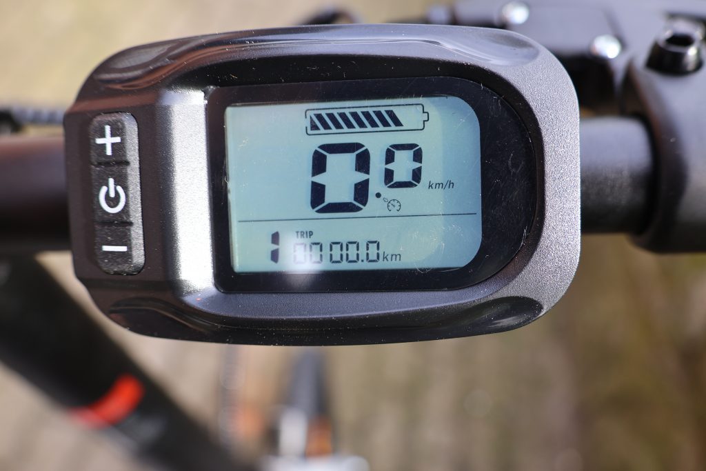 Sachsenrad F12 E-Bike Display ein