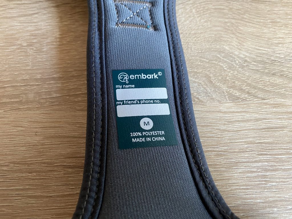 Embark No-Pull Hundegeschirr Detail Innenseite