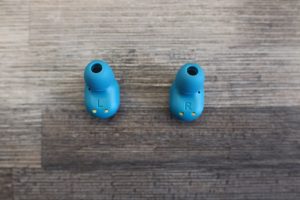 Jlab Jbuds Mini Bluetooth-Kopfhörer Buds von hinten