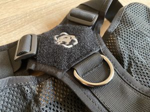 OneTigris No-Pull Hundegeschirr Detail Öse Vorderseite