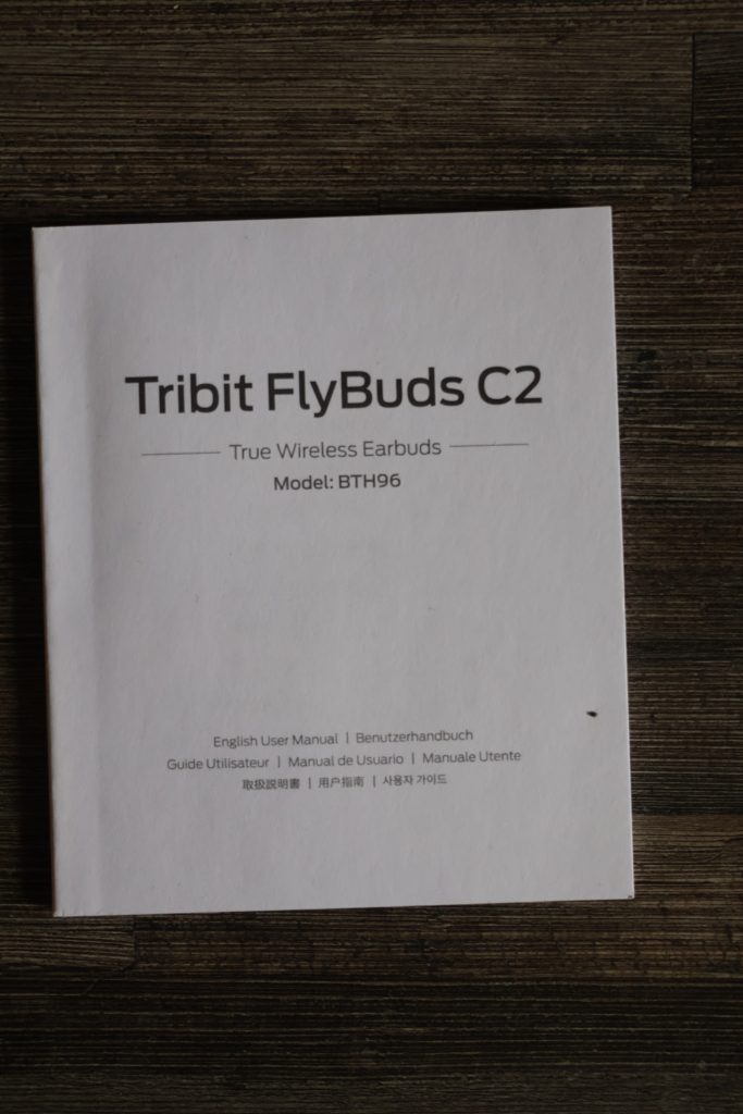Tribit FlyBuds C2 Bluetooth-Kopfhörer Anleitung