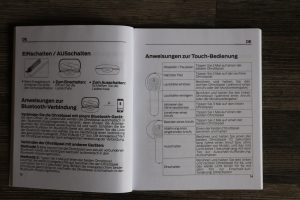 Tribit FlyBuds C2 Bluetooth-Kopfhörer Anleitung offen