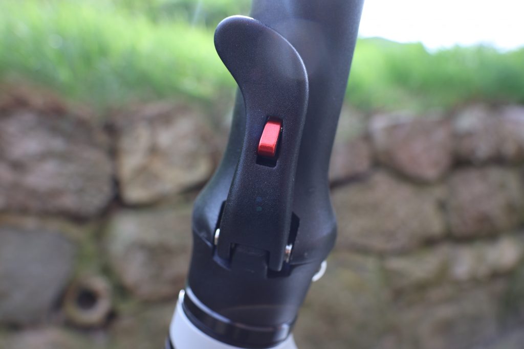 Sachsenrad F12 E-Bike Faltmechanismus Lenker