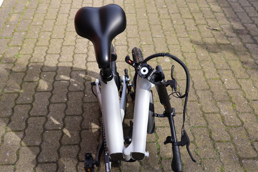 Sachsenrad F12 E-Bike geklappt