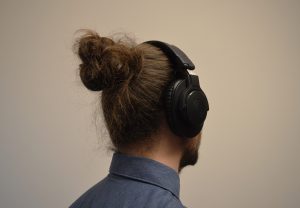 Audio-Technica ATH-M20xBT Over-Ear-Kopfhörer Aufgesetzt Ansicht Hinten