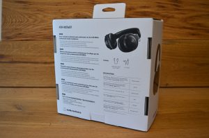 Audio-Technica ATH-M20xBT Over-Ear-Kopfhörer Verpackung Rückseite