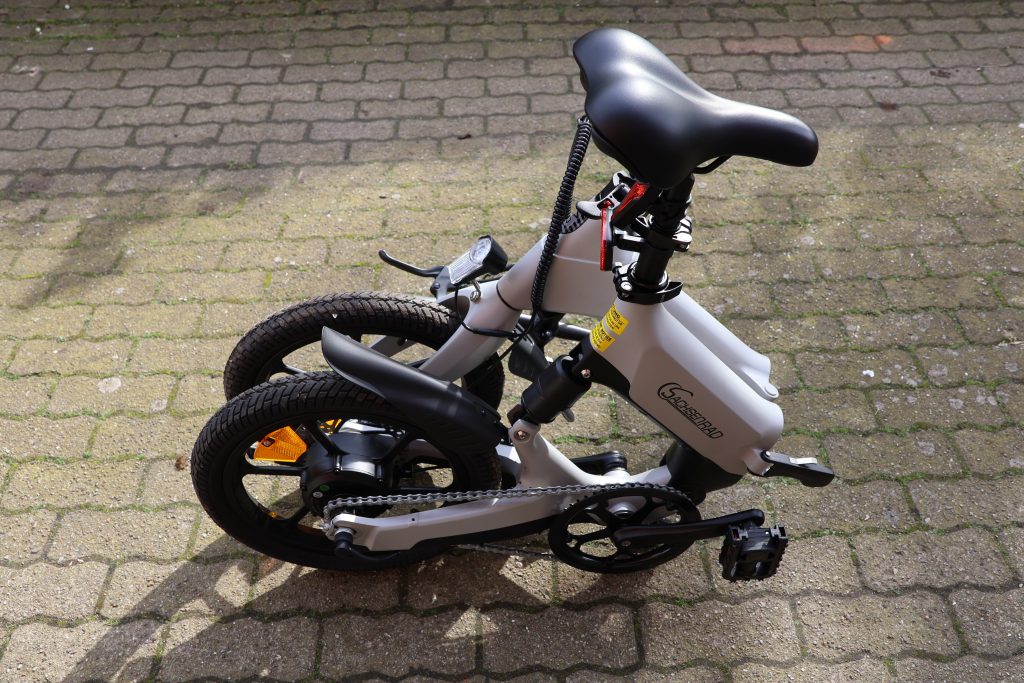 Sachsenrad F12 E-Bike geklappt