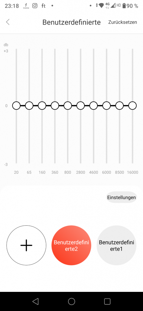 1More PistonBuds Pro Q30 Bluetooth-Kopfhörer Screenshot