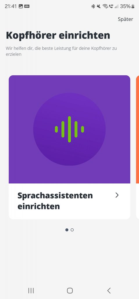 JBL LIVE770NC Bluetooth-Kopfhörer Screenshot