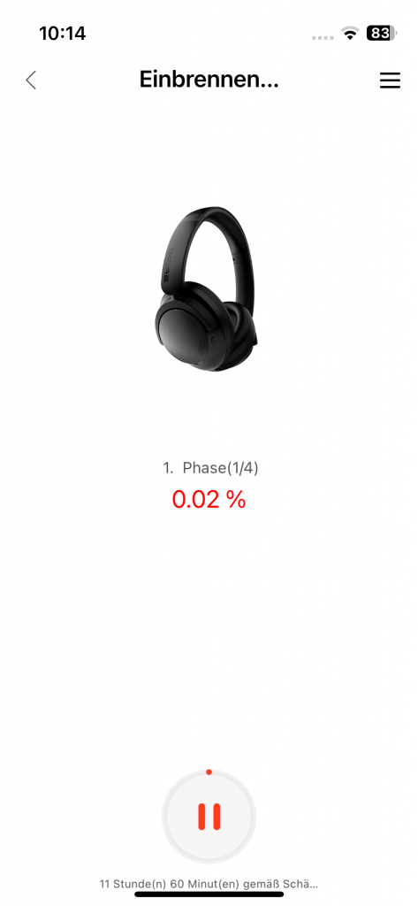 1More SonoFlow SE HQ30 Over-Ear-Kopfhörer App Intelligentes Einbrennen