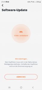 JBL LIVE770NC Bluetooth-Kopfhörer Screenshot