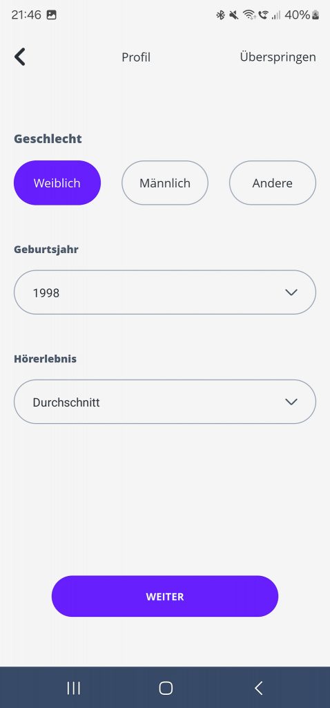 JBL LIVE770NC Bluetooth-Kopfhörer Screenshot