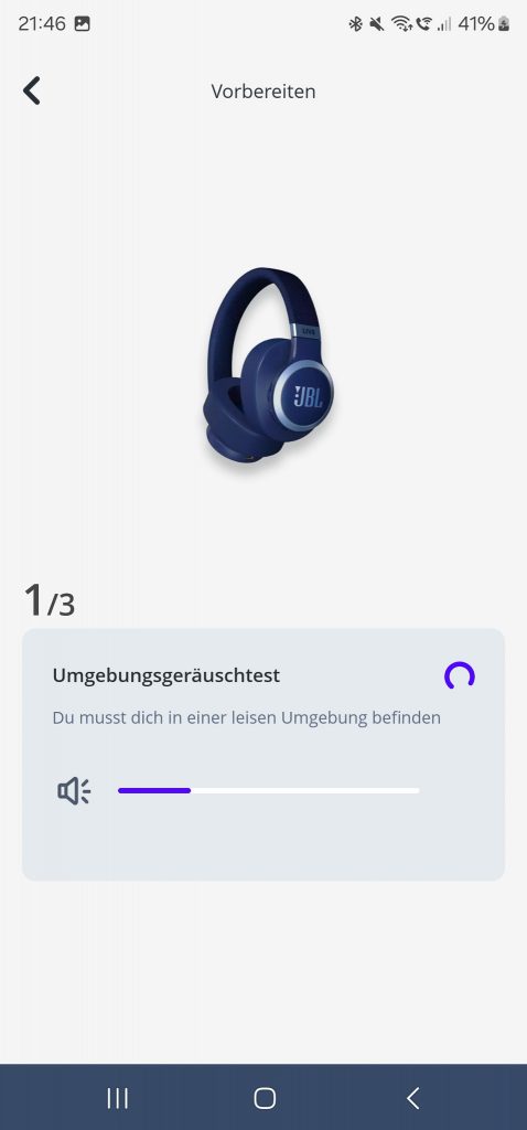 JBL LIVE770NC Bluetooth-Kopfhörer Screenshot