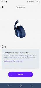 JBL LIVE770NC Bluetooth-Kopfhörer Screenshot