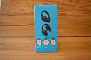JLab Studio Pro Over-Ear-Kopfhörer Verpackung Seite