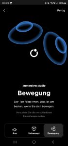 Bose QuietComfort Ultra EarBuds Bluetooth-Kopfhörer Screenshot