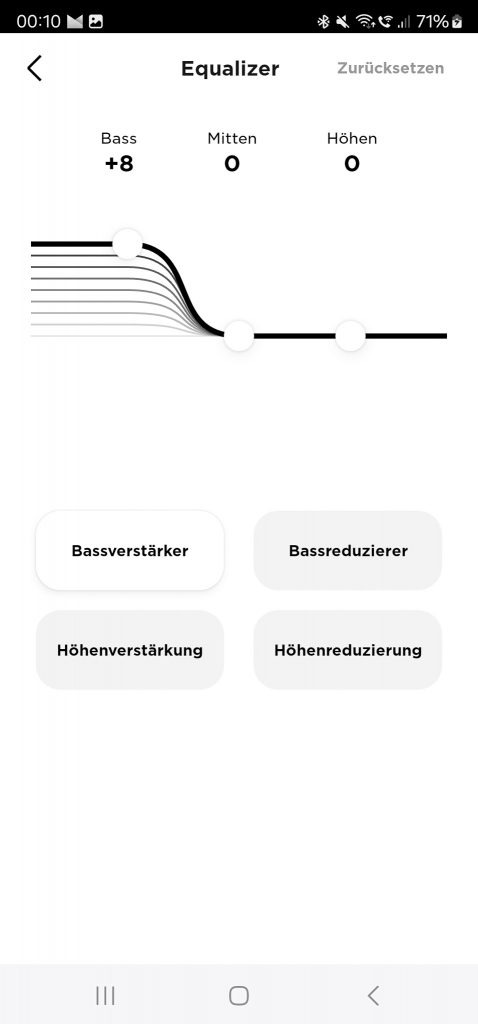 Bose QuietComfort Ultra EarBuds Bluetooth-Kopfhörer Screenshot