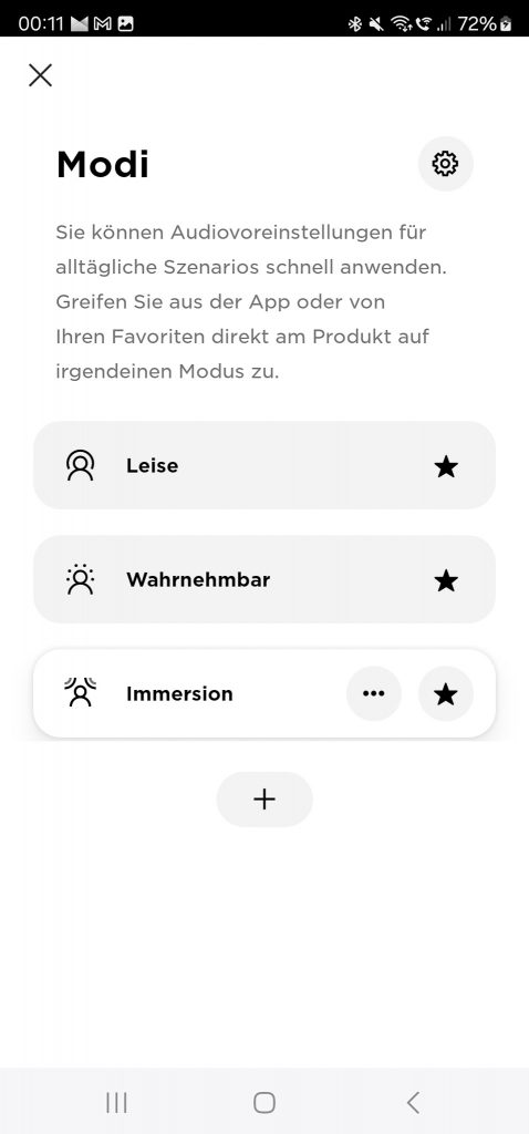 Bose QuietComfort Ultra EarBuds Bluetooth-Kopfhörer Screenshot