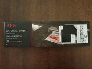 AEG VS4-1-4AG Vakuumierer, Verpackung Vorderseite