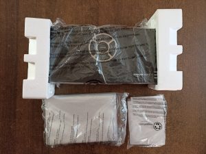 AEG VS4-1-4AG Vakuumierer, Vorderansicht mit Innenverpackung