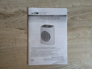 Anleitung des Clatronic HL3762 Heizlüfters