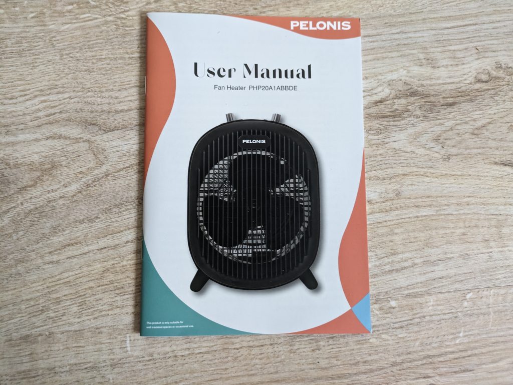 Anleitung des Pelonis SWNJ53 Heizlüfters