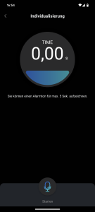 App der Reolink Duo 3 PoE M81L Überwachungskamera, individuellerer Sirenenton