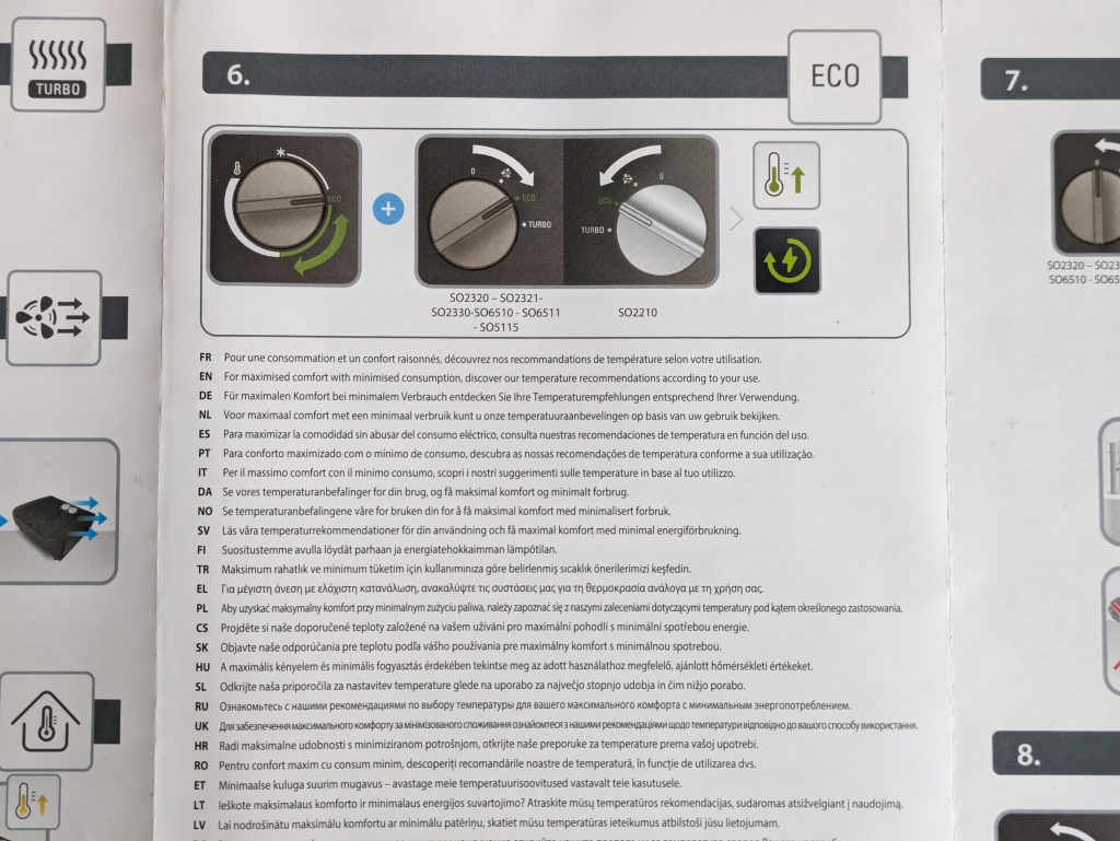 Bebilderte Anleitung des Rowenta SO2320 Instant Comfort Compact Heizlüfters (4)