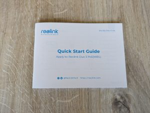 Bedienungsanleitung der Reolink Duo 3 PoE M81L Überwachungskamera