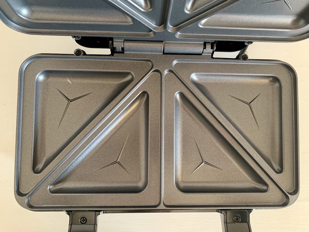 Bestron ‎ASM90XLCO XL-Sandwichmaker Nahaufnahme Backplatten