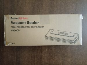 Bonsenkitchen VS2000 Vakuumierer, Verpackung Vorderseite