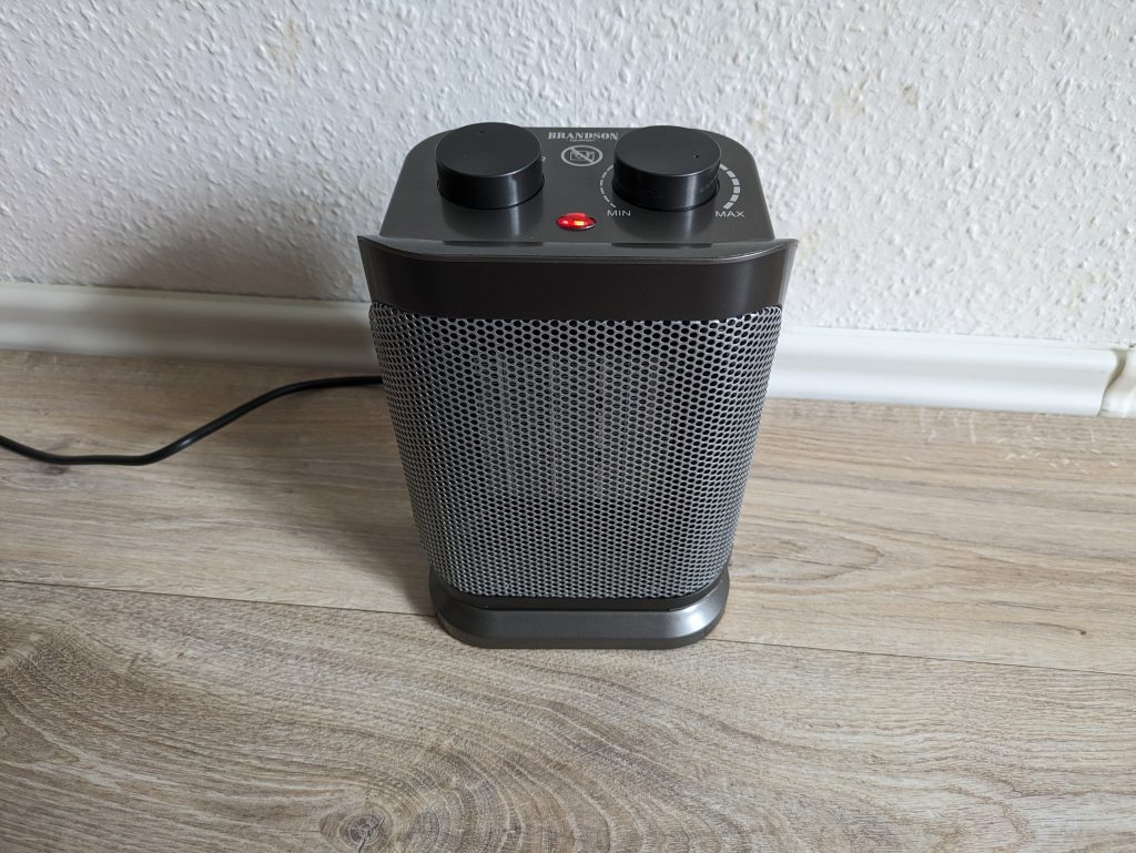Brandson Heizlüfter von vorne