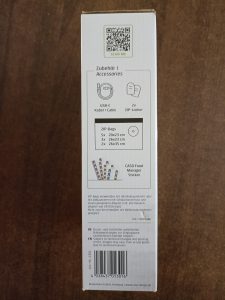 CASO Vacu OneTouch Vakuumierer, Verpackung Seitenansicht 1