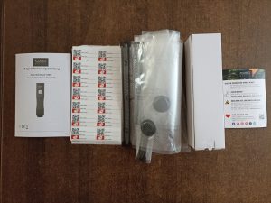 Caso Vacu OneTouch Vakuumierer, Lieferumfang mit Innenverpackung