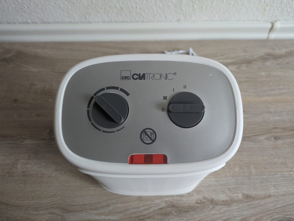 Clatronic HL3762 Heizlüfter von oben