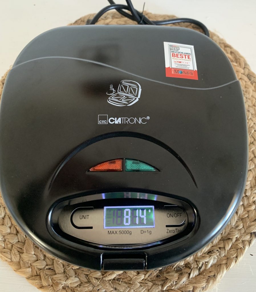 Clatronic® ST 3477 Sandwichmaker Gewicht