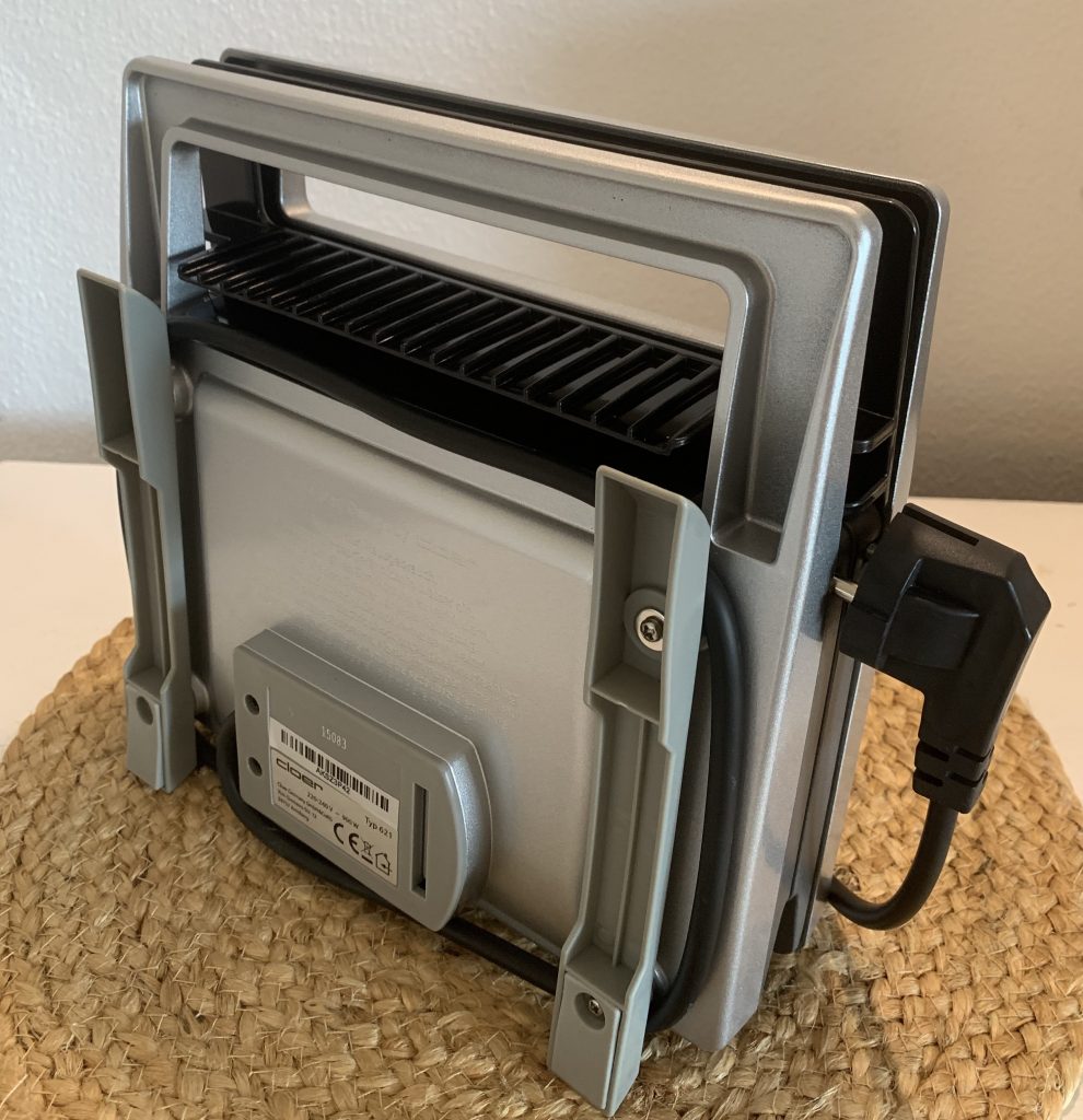 Cloer 6219 Sandwichmaker mit Stecker im Steckerdepot
