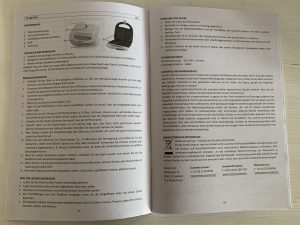 Emerio ST-109724.3 Sandwichmaker Bedienungsanleitung von innen