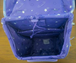 GMT for Kids Wall Schulranzen Innenansicht von oben