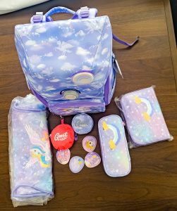 GMT for Kids Wall Schulranzen Lieferumfang